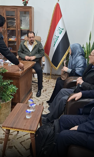 مدير الزراعة في بلدية النجف